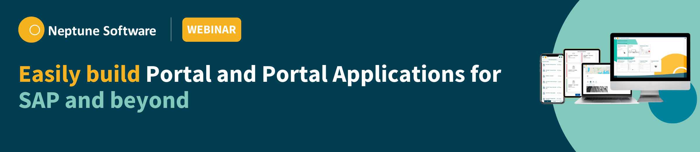 Easily build portal and portal applications for SAP and beyond 
