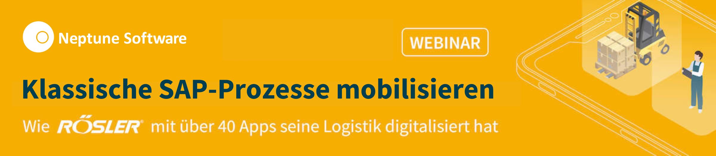SAP Logistik App Entwicklung 